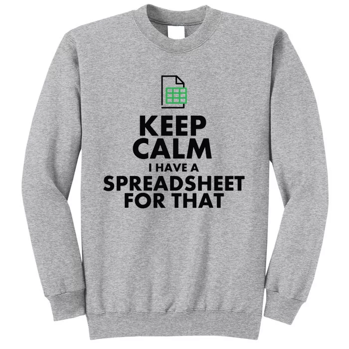 Funny Excel Spreadsheets Lover Gift Accountant Men Women Sweatshirt