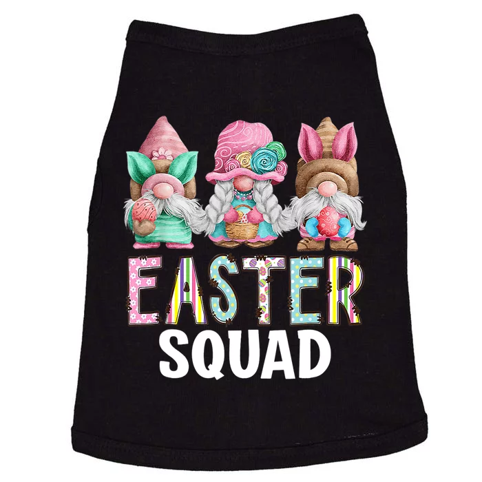 Funny Easter Squad Bunny Gnome Spring Hippie Eggs Easter Day Doggie Tank