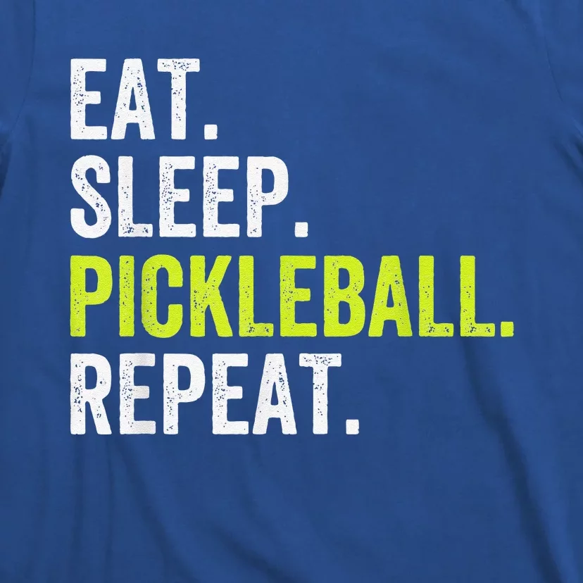 Funny Eat Sleep Pickleball Repeat Player T-Shirt