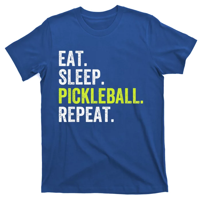 Funny Eat Sleep Pickleball Repeat Player T-Shirt