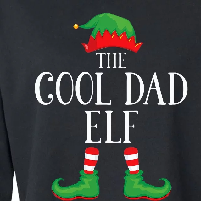 Festive Elf Squad Hilarious Christmas Group Outfits Cropped Pullover Crew