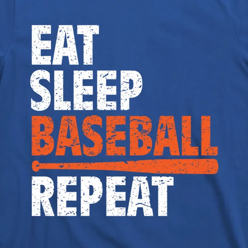 Funny Eat Sleep Baseball Repeat Gift T-Shirt