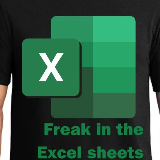 Funny Excel Sheets Freak In The Excel Sheets Pajama Set