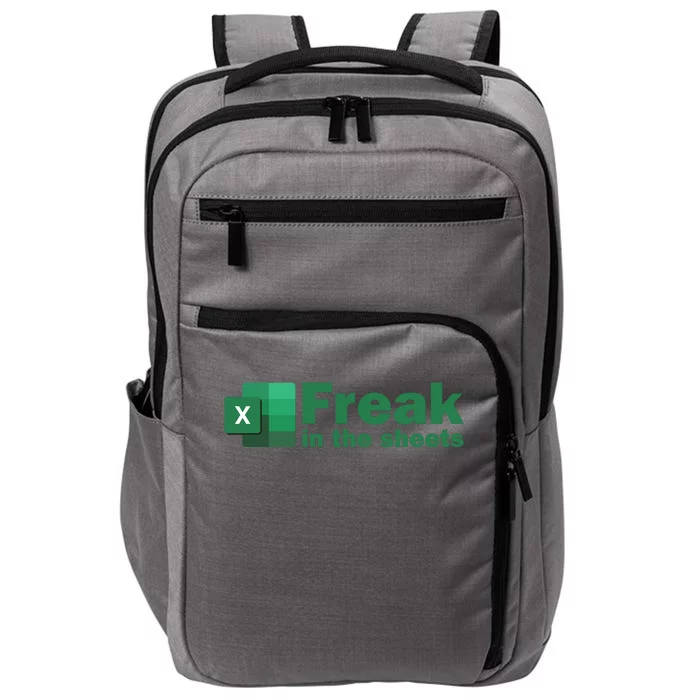 Funny Excel Sheets Freak In The Excel Sheets Impact Tech Backpack