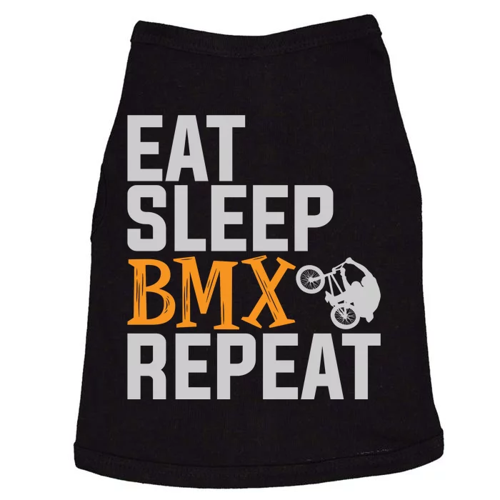 Funny Eat Sleep Bmx Repeat Gift Doggie Tank