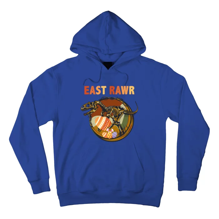 Funny Eastrawr Skeleton T Rex Dinosaur Easter Day Gift Hoodie