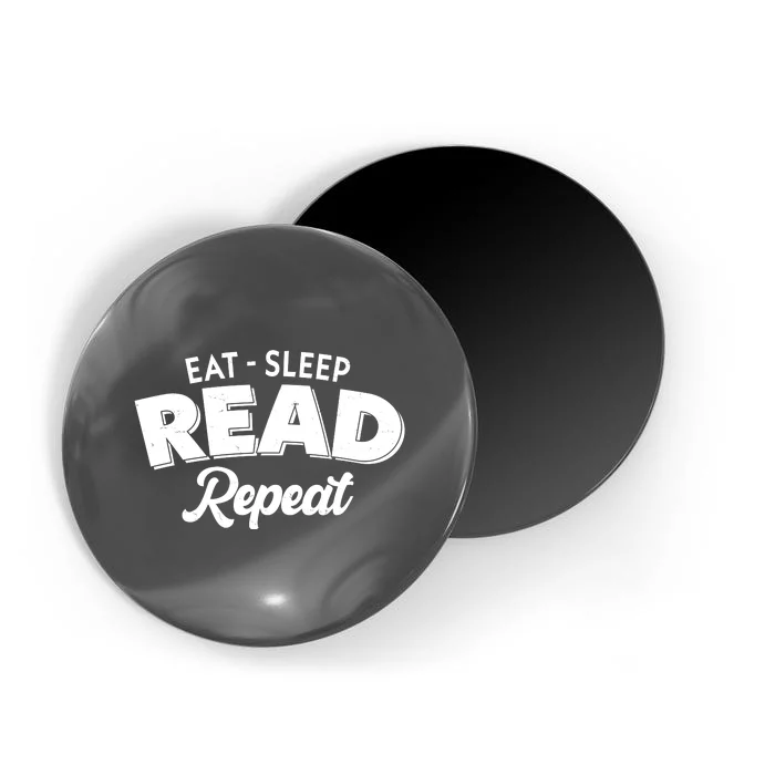 Funny Eat Sleep Read Repeat Book Lover Magnet