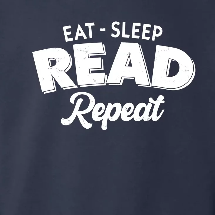 Funny Eat Sleep Read Repeat Book Lover Toddler Hoodie