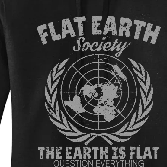 Flat Earth Society Women's Pullover Hoodie