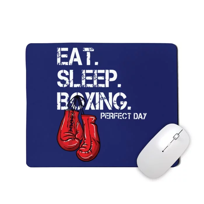 Funny Eat Sleep Repeat Boxing Lover Perfect Day Gift Mousepad