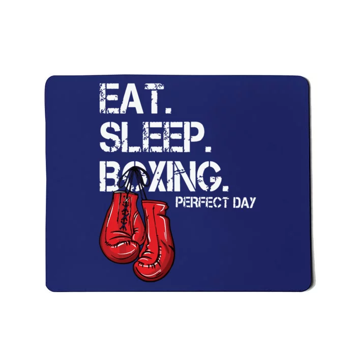 Funny Eat Sleep Repeat Boxing Lover Perfect Day Gift Mousepad