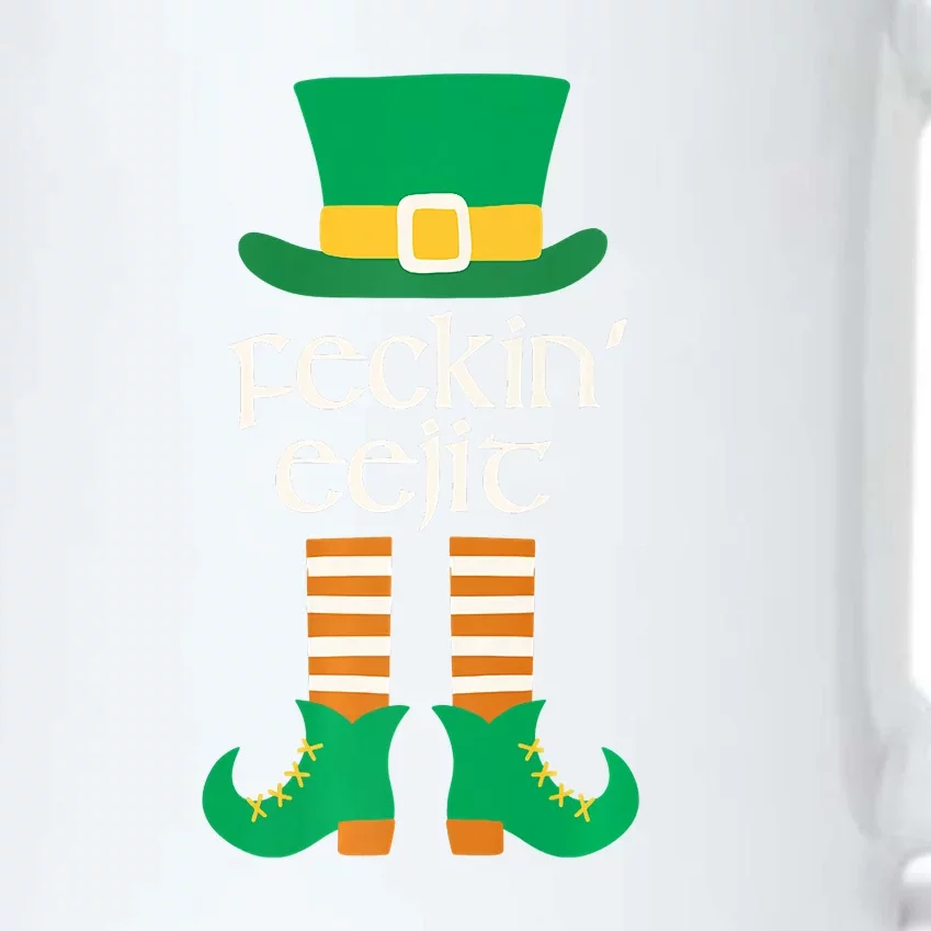 Feckin Eejit St. Patrick's Day Funny Irish Slang Saint Paddy Black Color Changing Mug