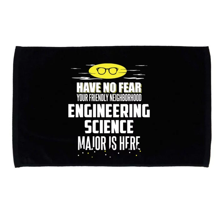 Funny Engineering Science Major Design Have No Fear Meaningful Gift Microfiber Hand Towel