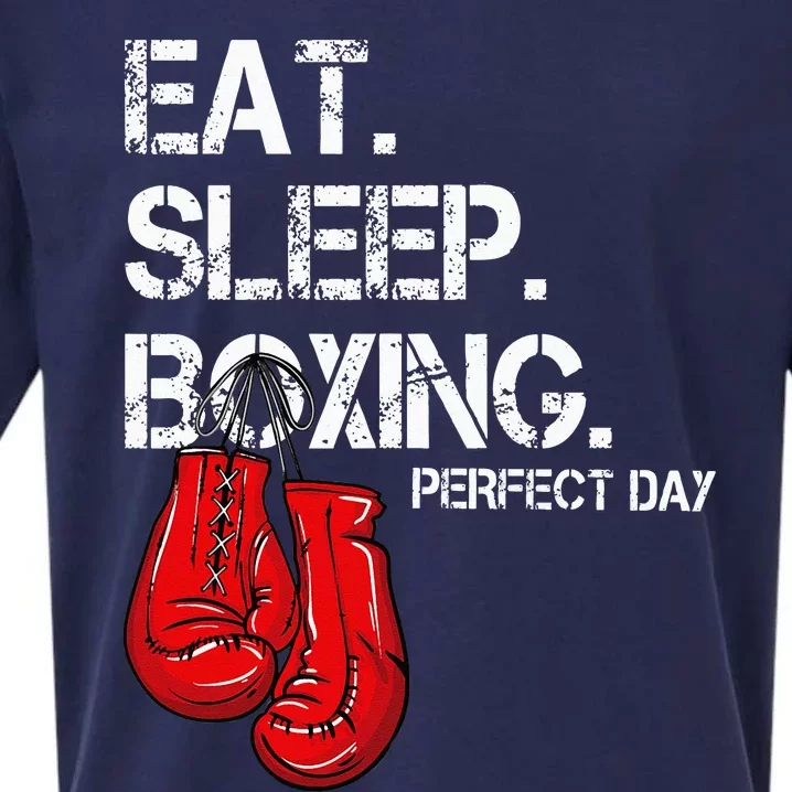 Funny Eat. Sleep. Repeat. Boxing Lover Perfect Day Gift Sueded Cloud Jersey T-Shirt