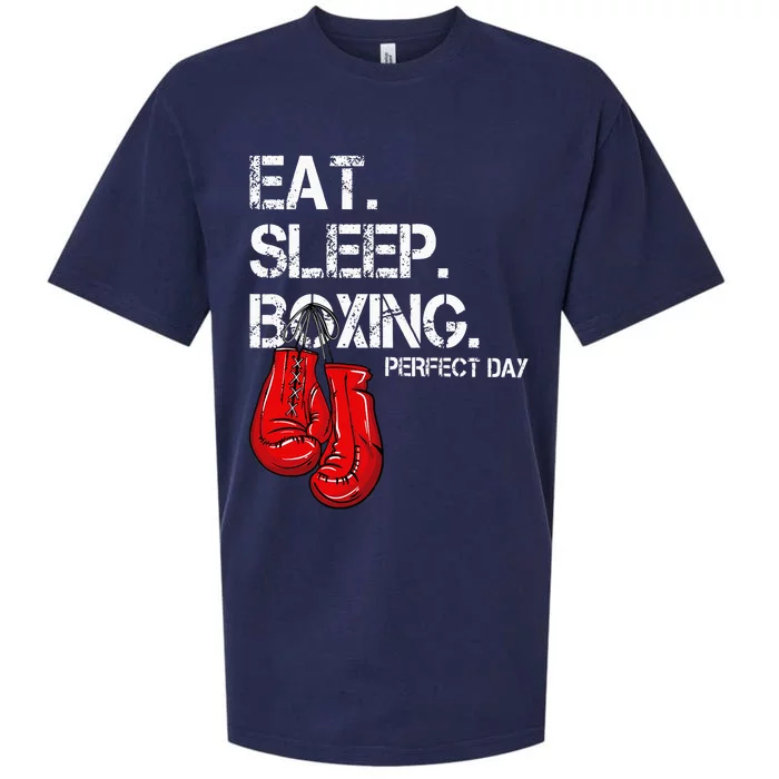 Funny Eat. Sleep. Repeat. Boxing Lover Perfect Day Gift Sueded Cloud Jersey T-Shirt