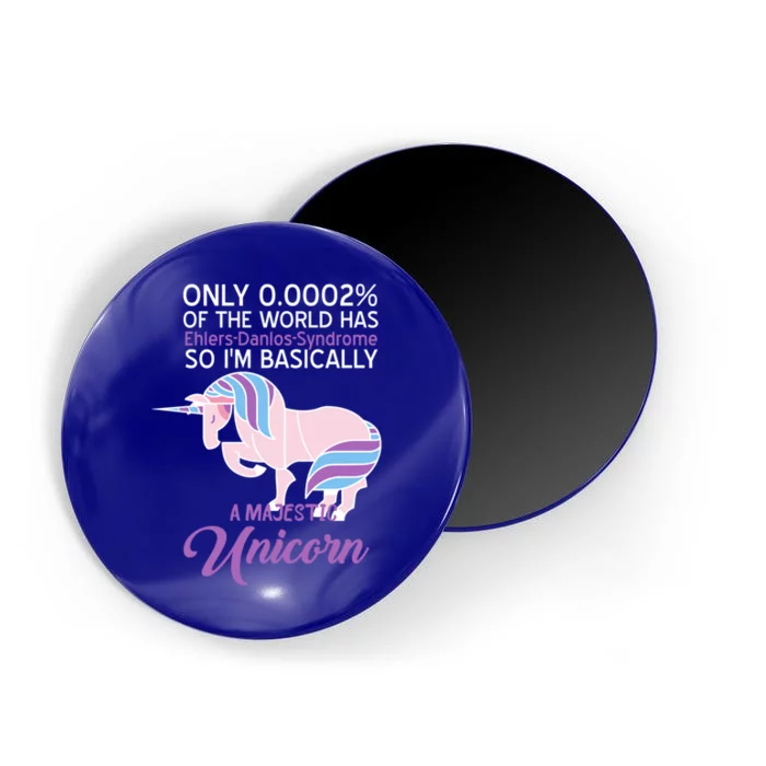 Funny Ehlersdanlos Syndrome Awareness Unicorn Lover Humor Gift Magnet