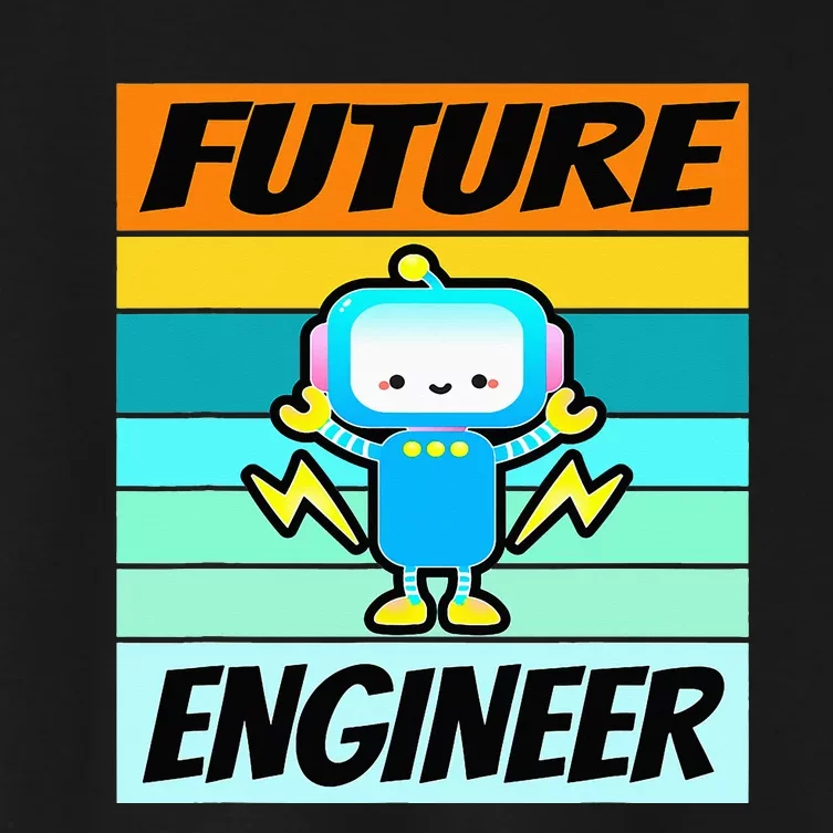 Future Engineer Software Engineering Women's Crop Top Tee