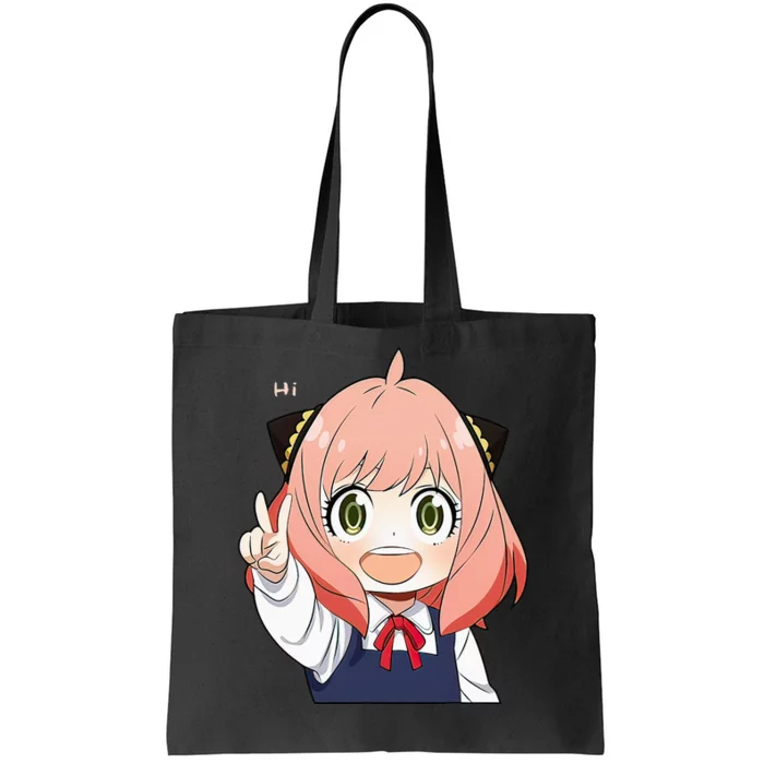 Funny Emotion Smile Heh. A Cute Girl For Family Holidays Tote Bag