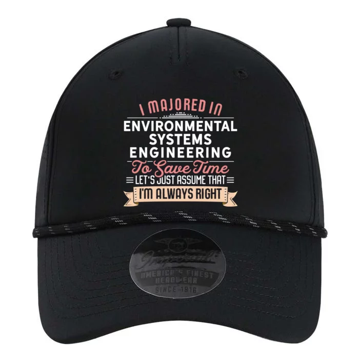 Funny Environtal Systems Engineering Major Studengift Performance The Dyno Cap