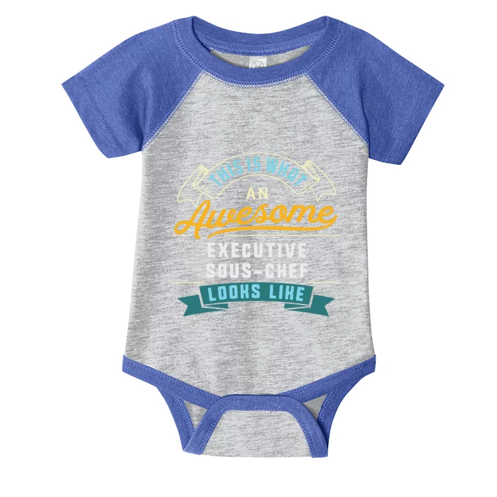 Funny Executive Souschef Cool Gift Awesome Job Occupation Gift Infant Baby Jersey Bodysuit