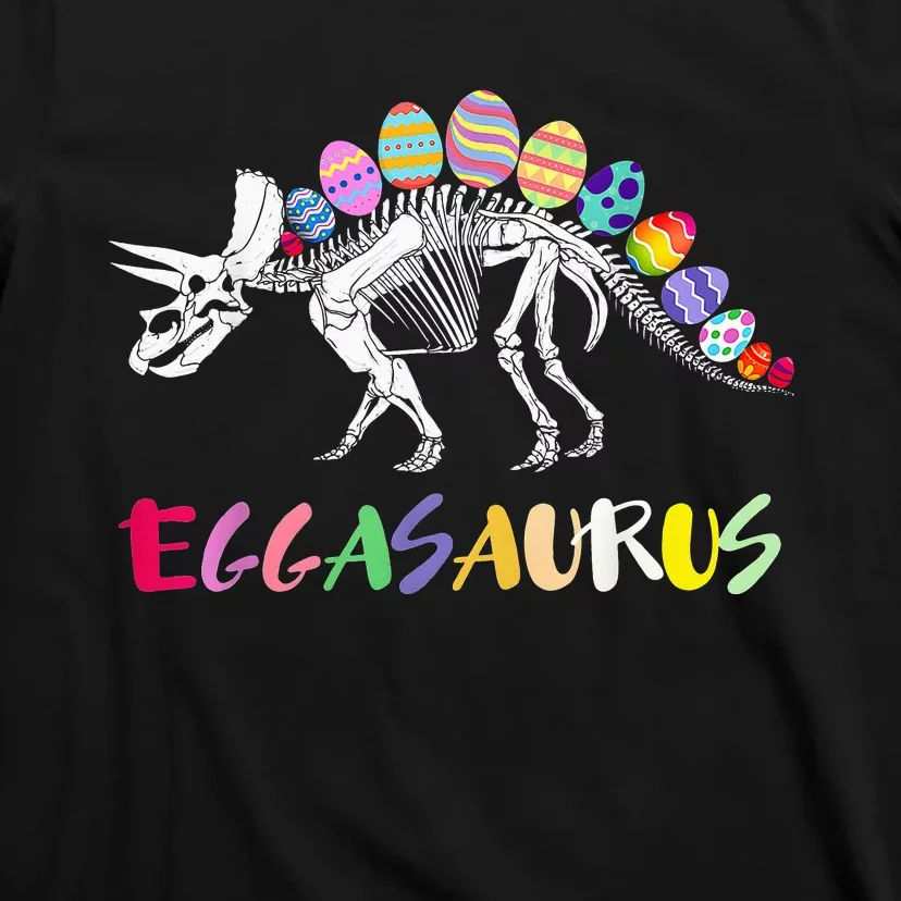 Funny Eggasaurus Stegosaurus Egg Dinosaur Easter T-Shirt