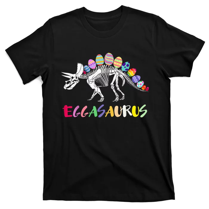 Funny Eggasaurus Stegosaurus Egg Dinosaur Easter T-Shirt