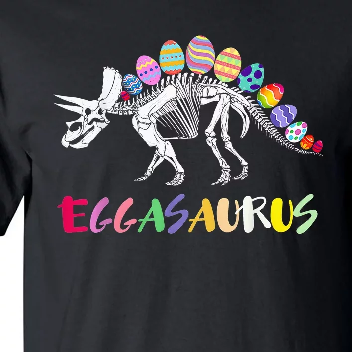 Funny Eggasaurus Stegosaurus Egg Dinosaur Easter Tall T-Shirt