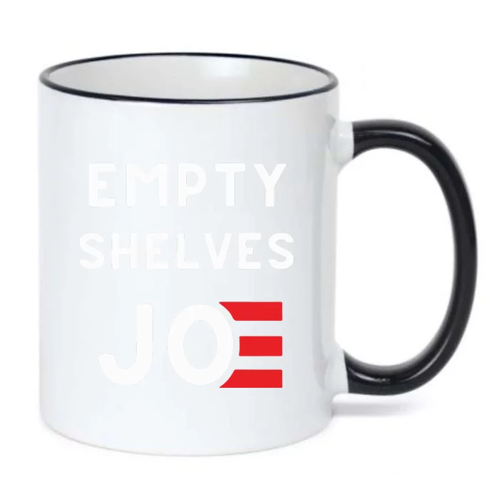 Funny Empty Shelves Joe Biden E Logo #Fjb Black Color Changing Mug