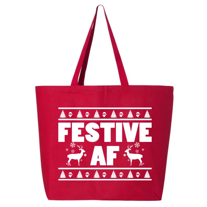 Festive AF Christmas 25L Jumbo Tote