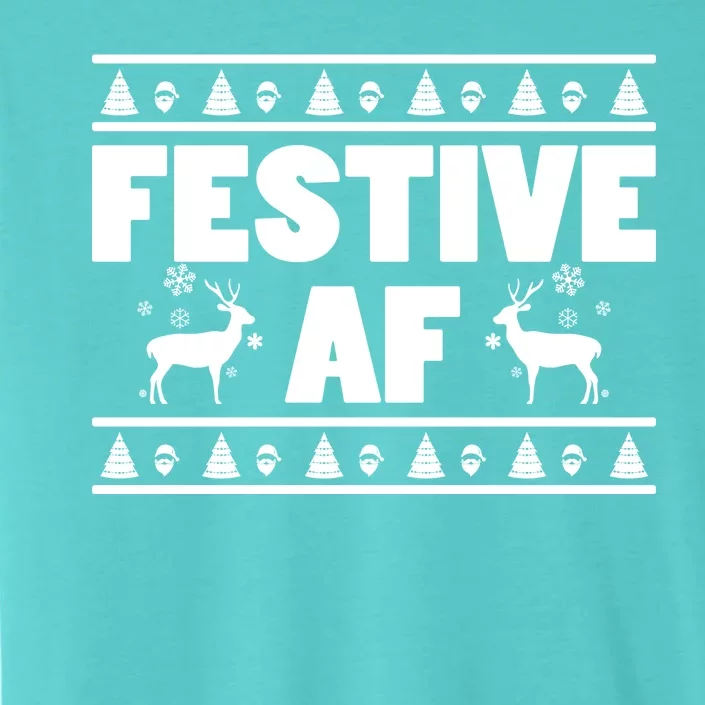 Festive AF Christmas ChromaSoft Performance T-Shirt