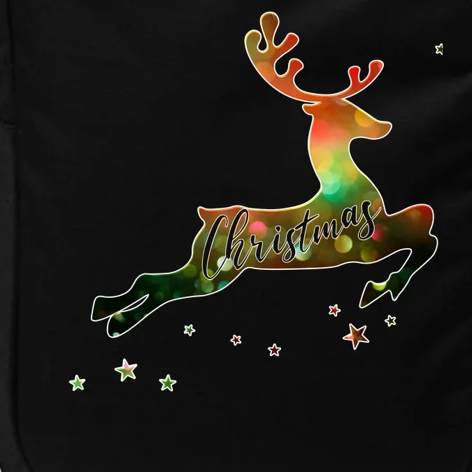 Festive Christmas Leaping Reindeer Impact Tech Backpack