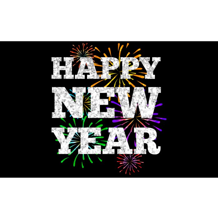 Festive Happy New Year Fireworks Bumper Sticker