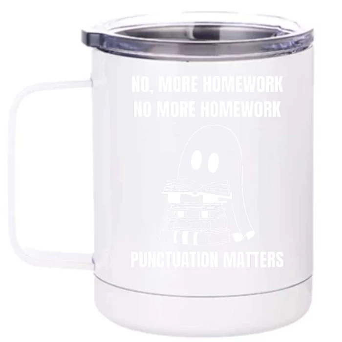 Funny English Teacher Front & Back 12oz Stainless Steel Tumbler Cup