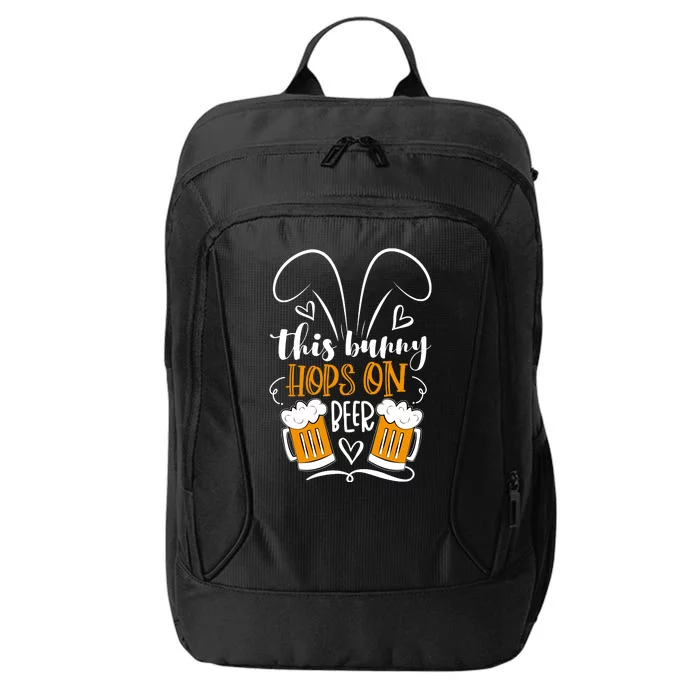 Funny Easter This Bunny Hops On Beer City Backpack