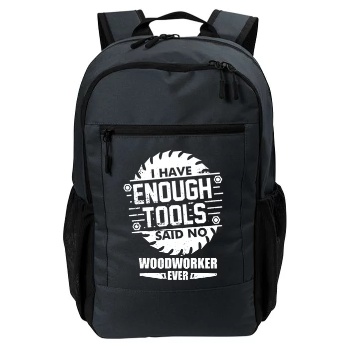 Funny Enough Tools Woodworking Kit Carpentry Sawblade Gift Daily Commute Backpack