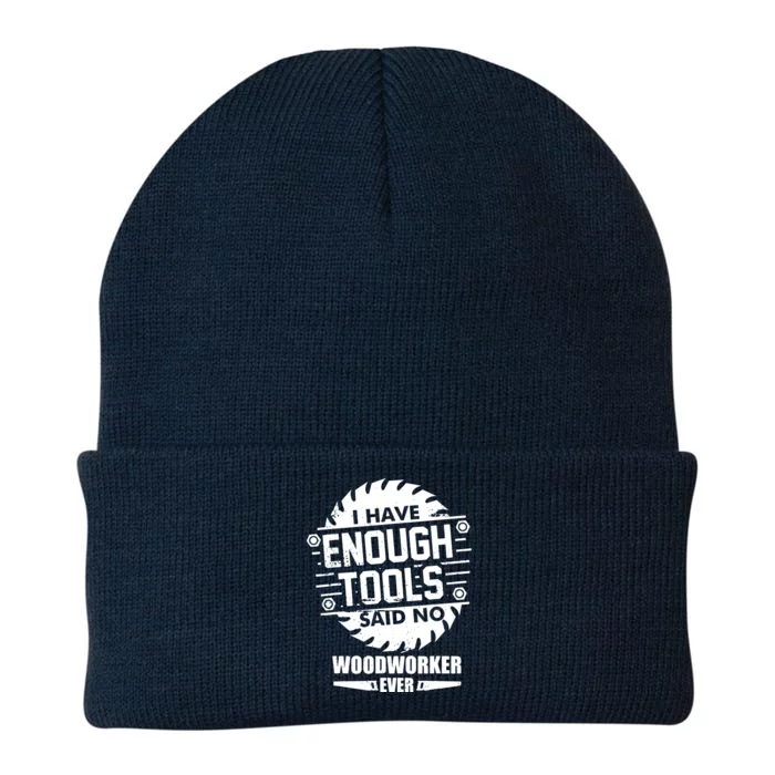 Funny Enough Tools Woodworking Kit Carpentry Sawblade Gift Knit Cap Winter Beanie