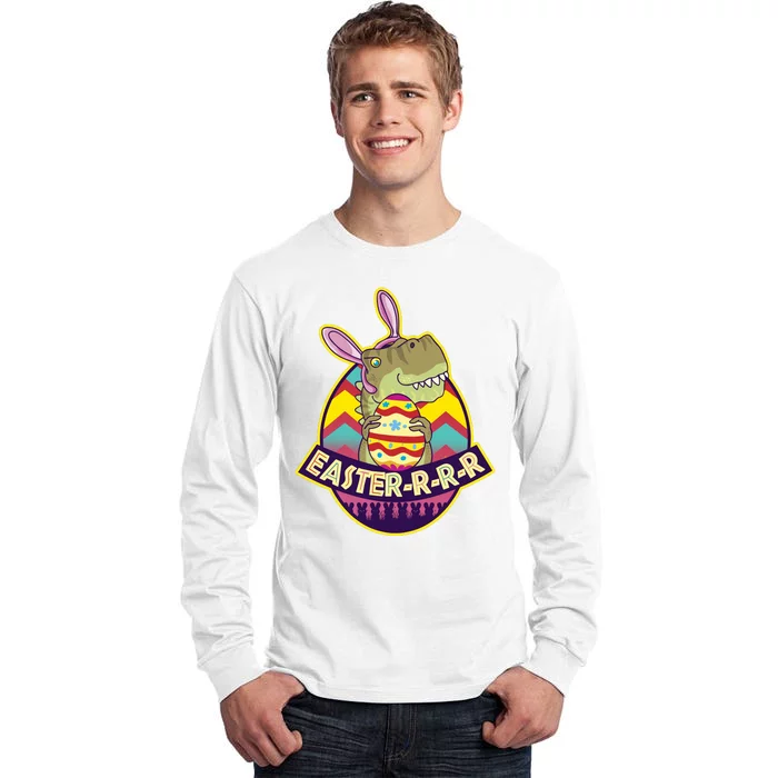 Funny EasterRRR TRex Dinosaur Tall Long Sleeve T-Shirt