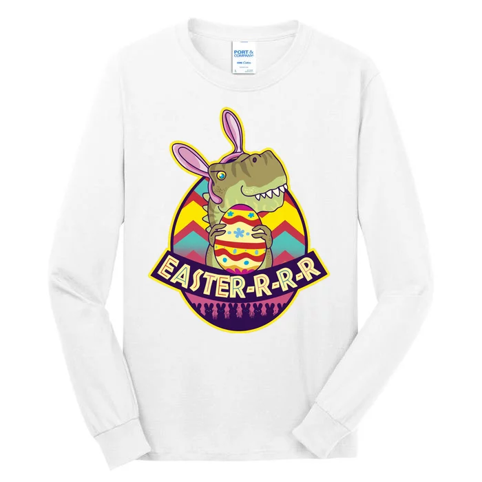 Funny EasterRRR TRex Dinosaur Tall Long Sleeve T-Shirt