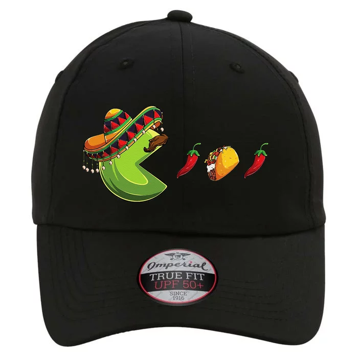 Funny Eating Tacos Cinco De Mayo Mexican The Original Performance Cap