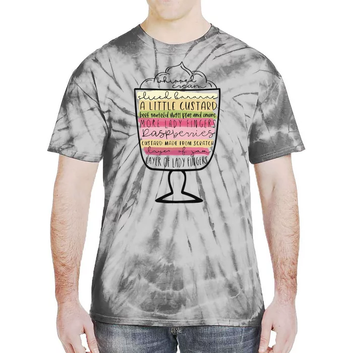 Friends English Trifle Rachels Trifle Friendsgiving Tie-Dye T-Shirt