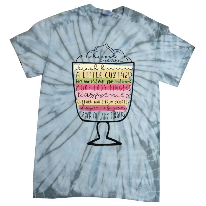 Friends English Trifle Rachels Trifle Friendsgiving Tie-Dye T-Shirt