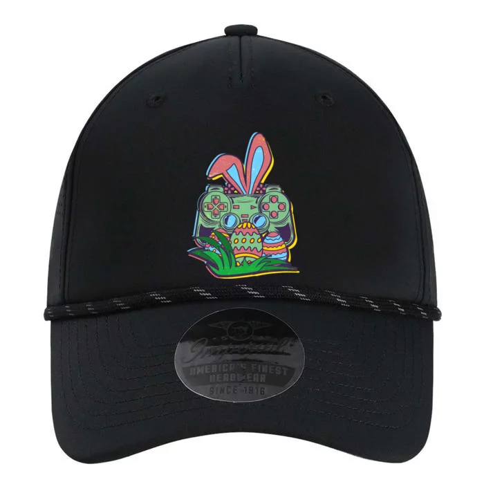 Funny Easter Time Gamer Bunny Ears Controller Easter Eggs Performance The Dyno Cap