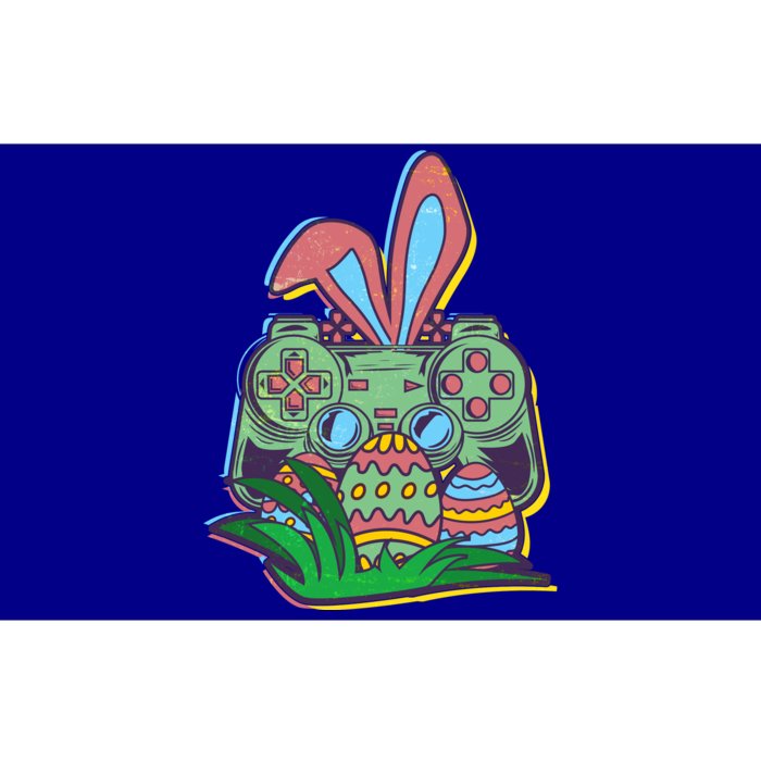 Funny Easter Time Gamer Bunny Ears Controller Easter Eggs Bumper Sticker