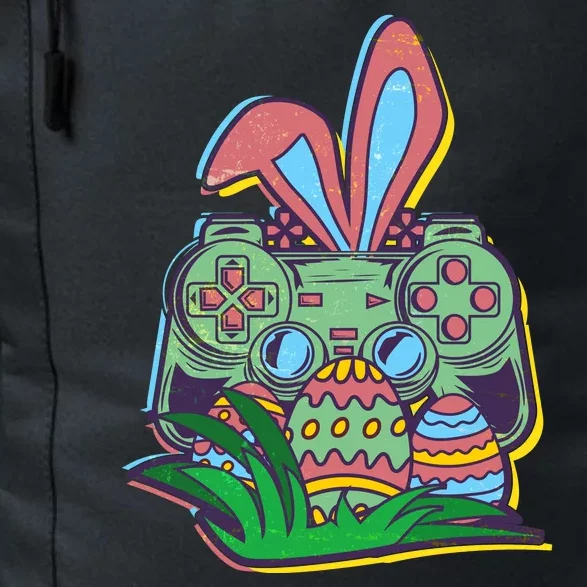 Funny Easter Time Gamer Bunny Ears Controller Easter Eggs Daily Commute Backpack