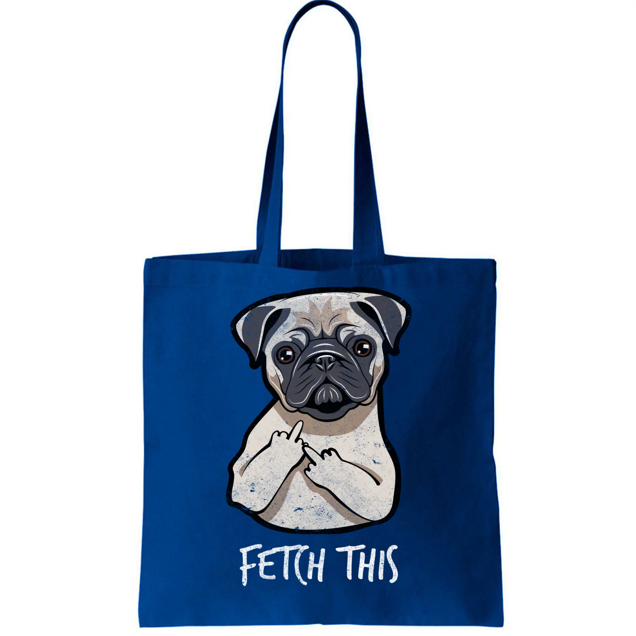 WO² X Dolls Pug Dog Large Shoulder Bag Tote | eBay