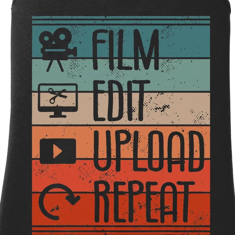 Film Edit Upload Repeat Cinematographer Cinematography Ladies Essential Tank