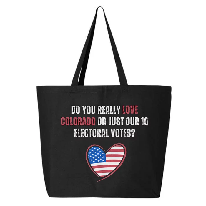 Funny Electoral Vote 25L Jumbo Tote