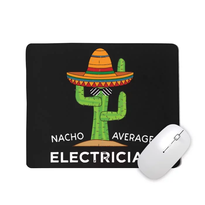 Fun Electrical Worker Joke Humor Funny Electrician Mousepad