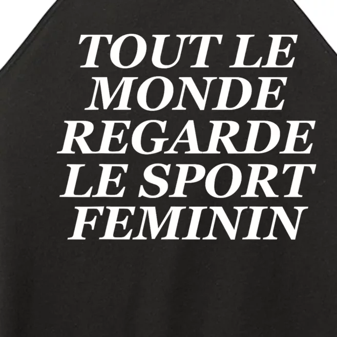 French Everyone Watches Women Sports Women’s Perfect Tri Rocker Tank