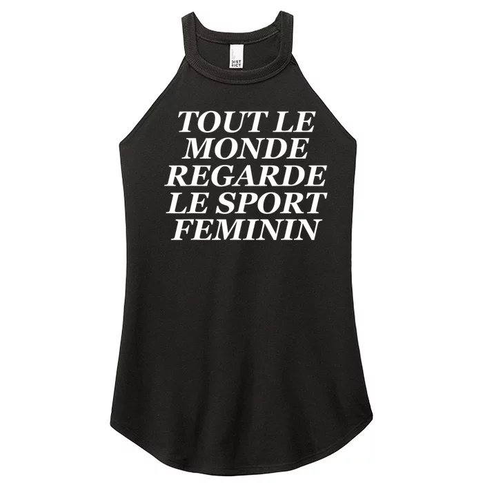 French Everyone Watches Women Sports Women’s Perfect Tri Rocker Tank